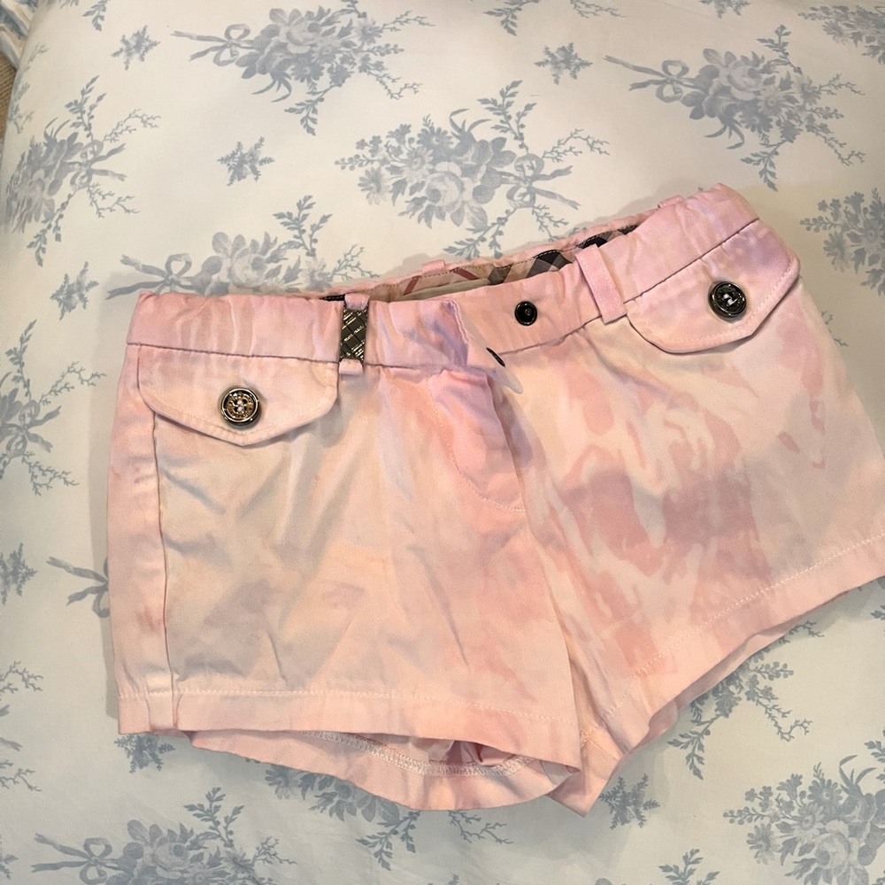 Burberry girl shorts size 6y